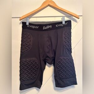 EUC Football Eastbay Performance Apparel Evapor Technology Padded Shorts Size L